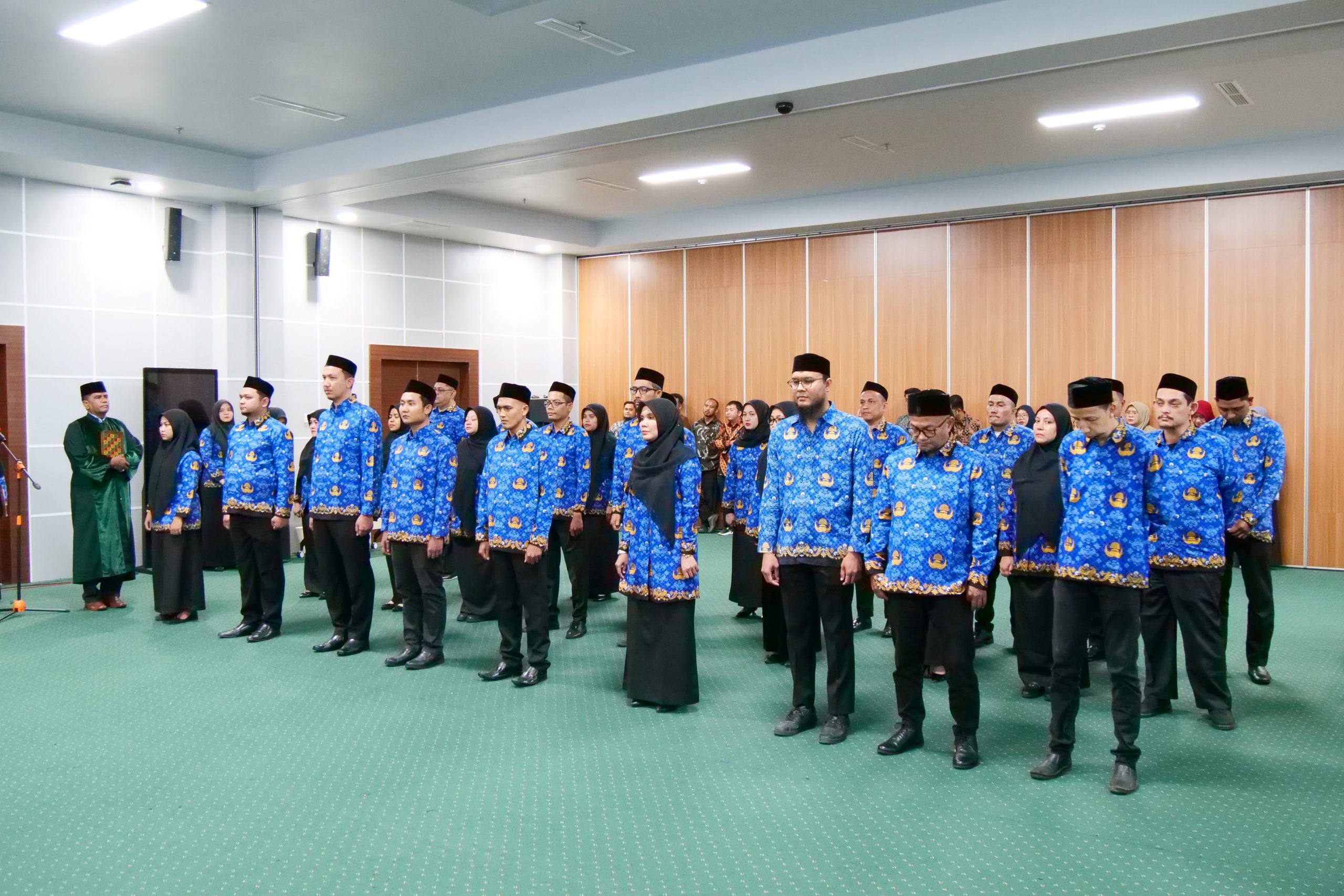 LLDikti Wilayah XIII Lantik 27 Pegawai Pemerintah dengan Perjanjian Kerja